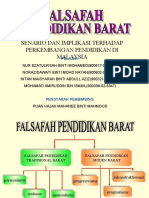 Falsafah Pendidikan Barat