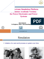 Full Spectrum Simulation Platform (Miniature Academic Version) For Power Electronics and Power Systems