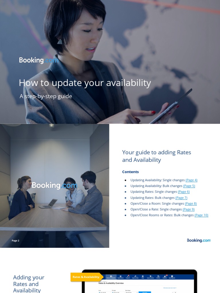 Update Your Rates and Availability Guide | PDF | World Wide Web ...