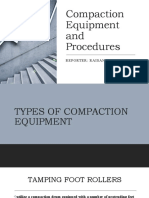 Compaction Equipment and Procedures: Reporter: Raisan T. Alcebar