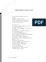 Coletânea de Poemas. Antevendo o Que Vira