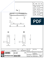 Longrines L1: L1-1 Section 20x30: A-A B-B