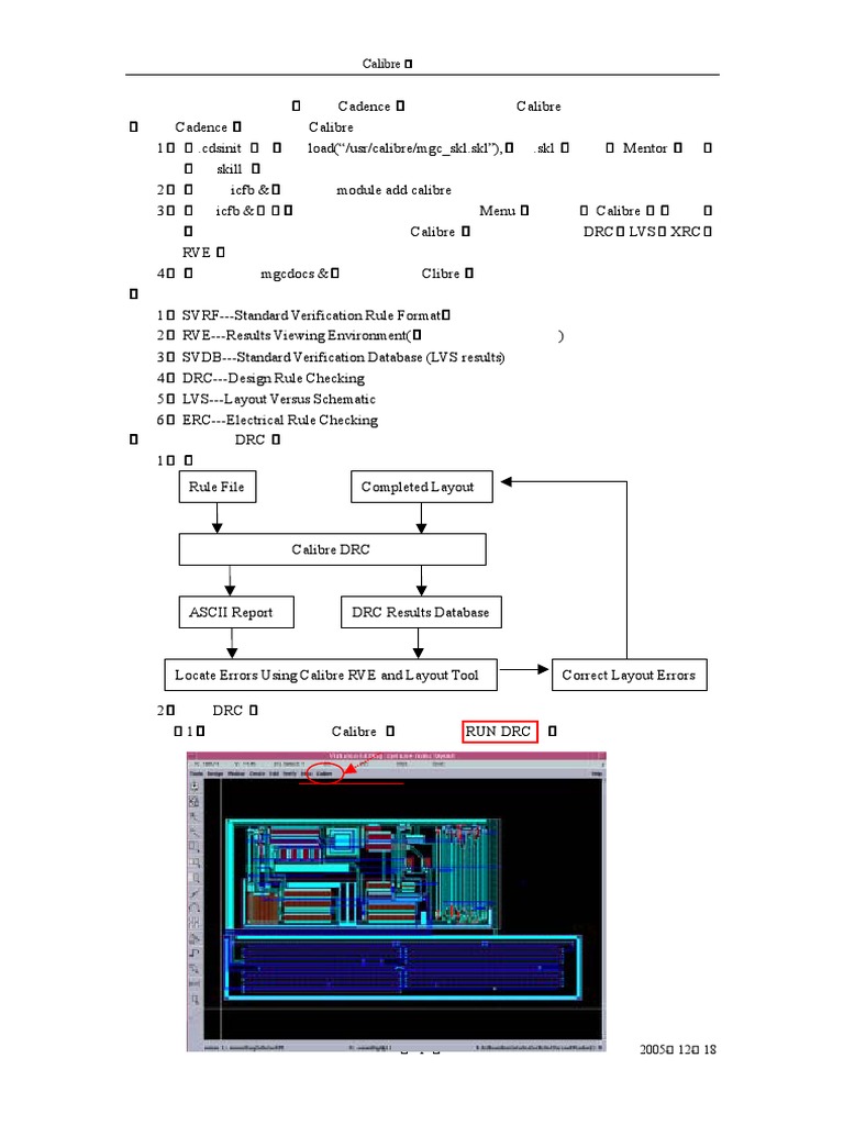 在Cadence环境下的Calibre使用流程 | PDF