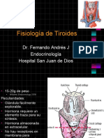 Fisiología de Tiroides cmc