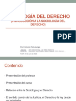 1 Introducción Al Curso Sociología Del Derecho 2020 (Post Miércoles) - Antonio PJ PDF