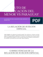 INSTITUTO DE REEDUCACIÓN DEL MENOR VS PARAGUAY