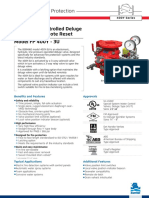 Electrically Controlled Deluge Valve With Remote Reset Model FP 400Y - 3U