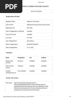 Krishna Zilla Schedule Trible Welfare Society