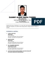 Danny Alexis Napa Torres