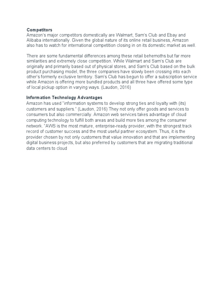 Competitors | PDF | Business | Technology & Engineering