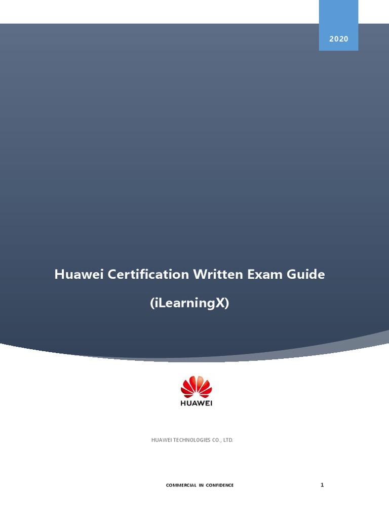 Huawei Certification Exam Guide | PDF | Test (Assessment) | Computer ...