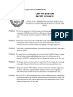 City of Boston in City Council: Offered by City Councilors Lydia Edwards and Michelle Wu