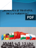 Prezentare Romania Si Tratatul de La Varsovia Cls. 11