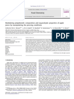 Food Chemistry: Catherine M.G.C. Renard, J.-M. Le Quéré, R. Bauduin, R. Symoneaux, C. Le Bourvellec, A. Baron