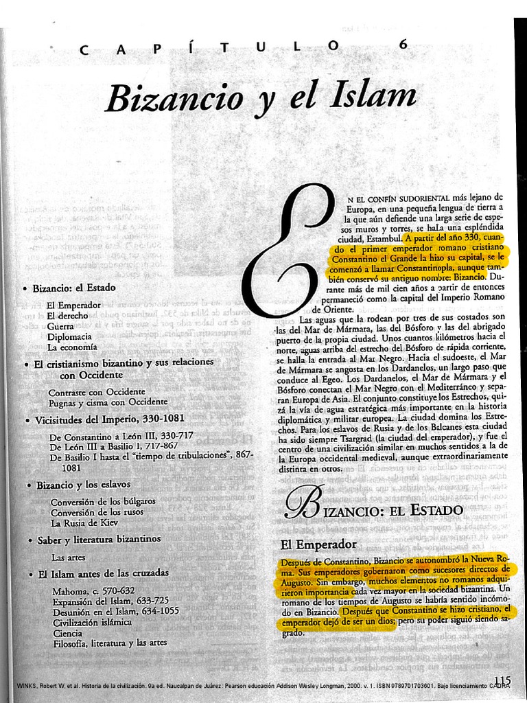 Bizancio y El Islam | PDF
