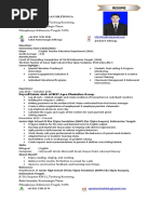 Sahat Hamonangan Silitonga's Resume PDF