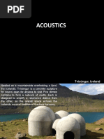 Acoustics