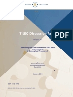 TILEC Discussion Paper: Measuring The Effectiveness of Anti-Cartel Interventions: A Conceptual Framework