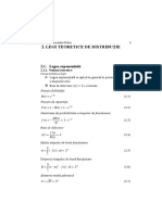 Legi Teoretice de Distribuție: 2.1. Legea Exponențială