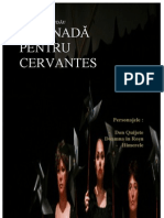 SERENADĂ PENTRU CERVANTES (Teatru Poetic)