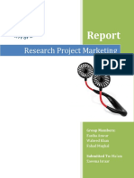 Research Project Marketing