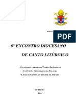 Apostila Canto Tempos Litúrgico PDF