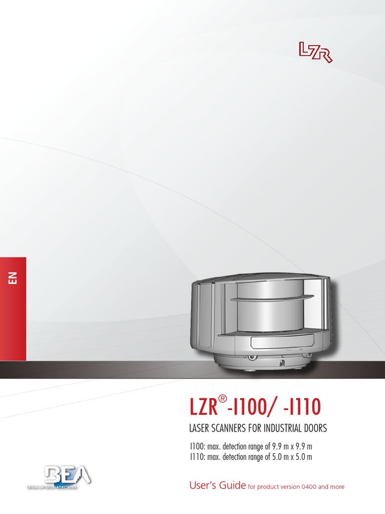 LZR - I100/ - I110: Laser Scanners For Industrial Doors | PDF | Power ...