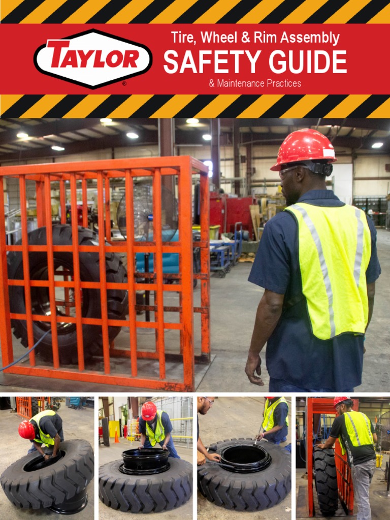 Multi-Piece Rim Safety and Maintenance Guide | PDF | Tire | Truck