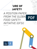 A Culture of Food Safety: A Position Paper from GFSI