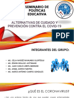 Alternativas de Prevención Del Covid-19