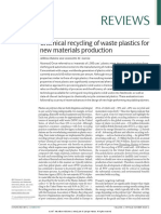 Reviews: Chemical Recycling of Waste Plastics For New Materials Production