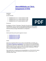 Múltiples Vulnerabilidades en Citrix Endpoint Management