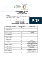 Vivências Lista Disponibilidade 2020.2