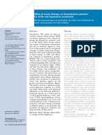 The effect of music therapy on hemodialysis patients’ quality of life and depression symptoms