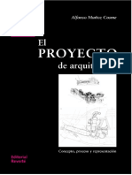 El Proyecto de Arquitectura Alfonso Munoz PDF