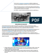 La Historia Del Automóvil