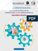 2do Grado. Guía para La Recuperación de Aprendizajes