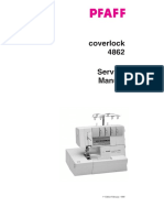 Service Manual for Coverlock 4862 Sewing Machine