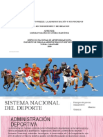 Presentacion Sistema Nacional Del Deporte