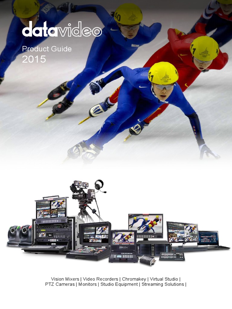 Datavideo Product Guide 2015 PDF | PDF | Hdmi | Display Resolution