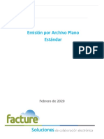 Documentacion Emisión Por Archivo Plano V.3.4 PDF