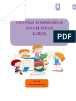 Comprensiòn Lectora 1 Kinder