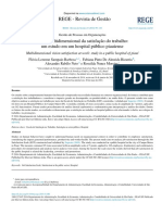 Visão Multidimensional Da Satisfac ̧ão Do Trabalho