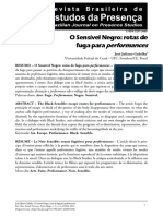 O Sensível Negro - Rotas de Fuga PDF