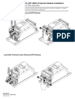 PFP (480V / 600V) (201-480A) Protective Module Installation