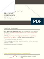 Trastorno Relacionados Con Traumas y Estresores