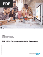 SAP HANA Performance Guide For Developers