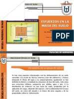 Esfuerzos en La Masa Del Suelo: Universidad Privada de Tacna