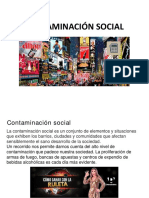 Contaminación social: amenazas al desarrollo de la sociedad