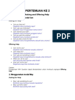 Materi B Inggris XII Pertemuan 2 (Offering Help)